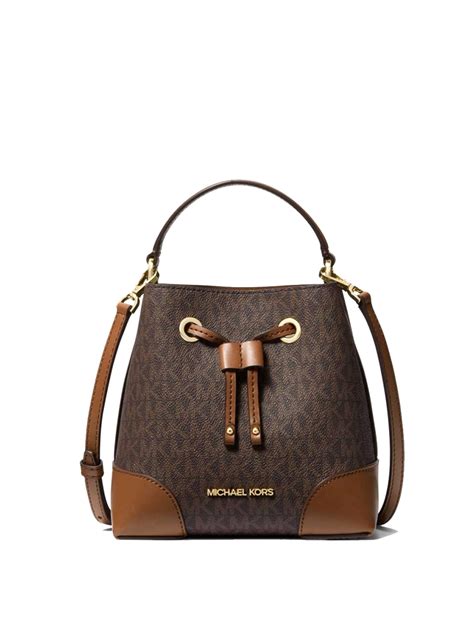 Mercer Small Logo Bucket Bag – Michael Kors Pre.